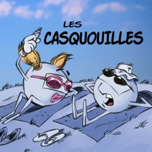 Les Casquouilles, bande dessinée de Bruzefh